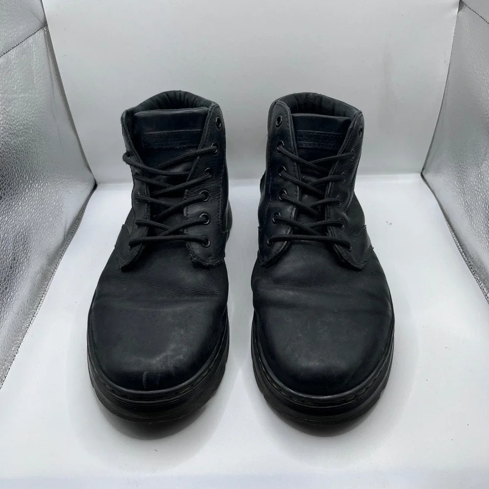 Dr. Martens Bonny Leather Black Chukka Utility Boots Mens 11 JY004‎ KM07Y